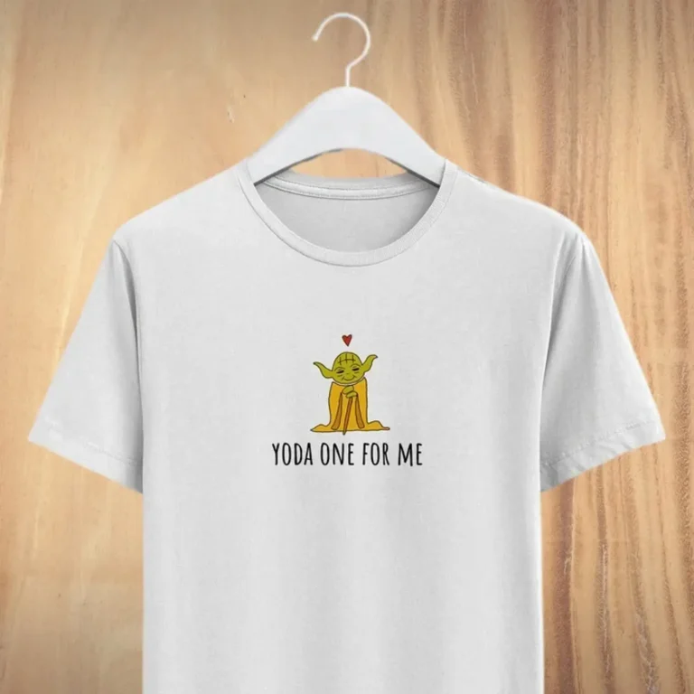 39 Yoda One For Me 39 Unisex Round Neck T Shirts