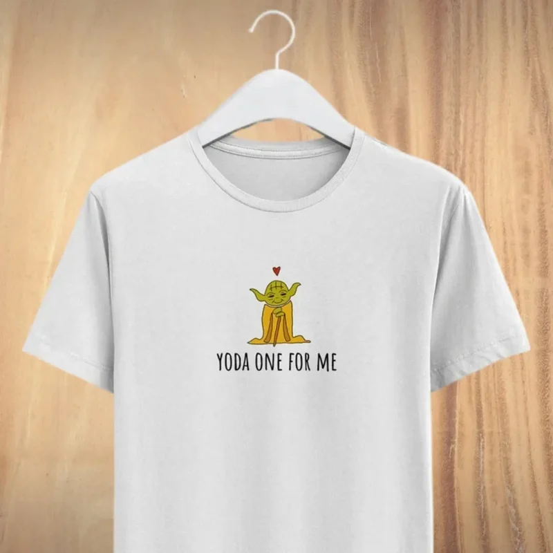 39 Yoda One For Me 39 Unisex Round Neck T Shirts