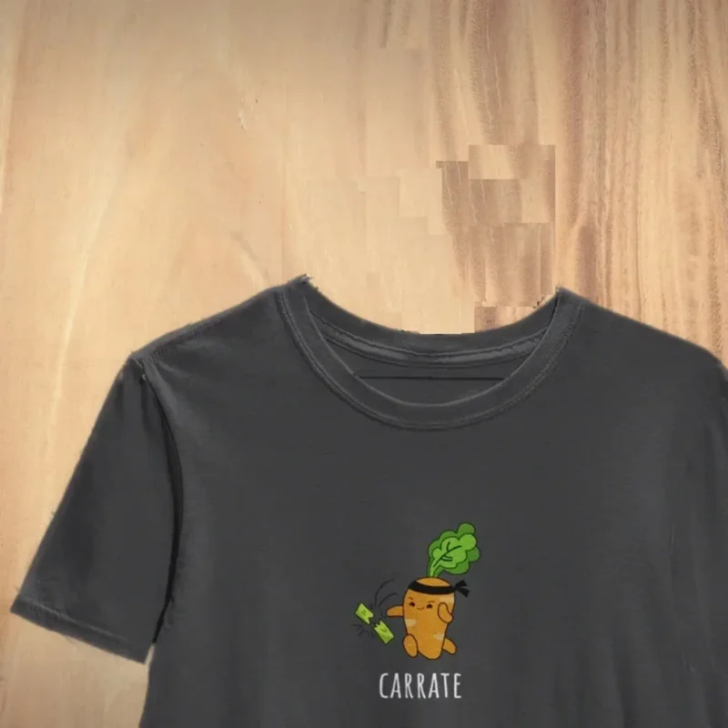 Carrate Printed Graphic Round Neck Unisex T Shirt