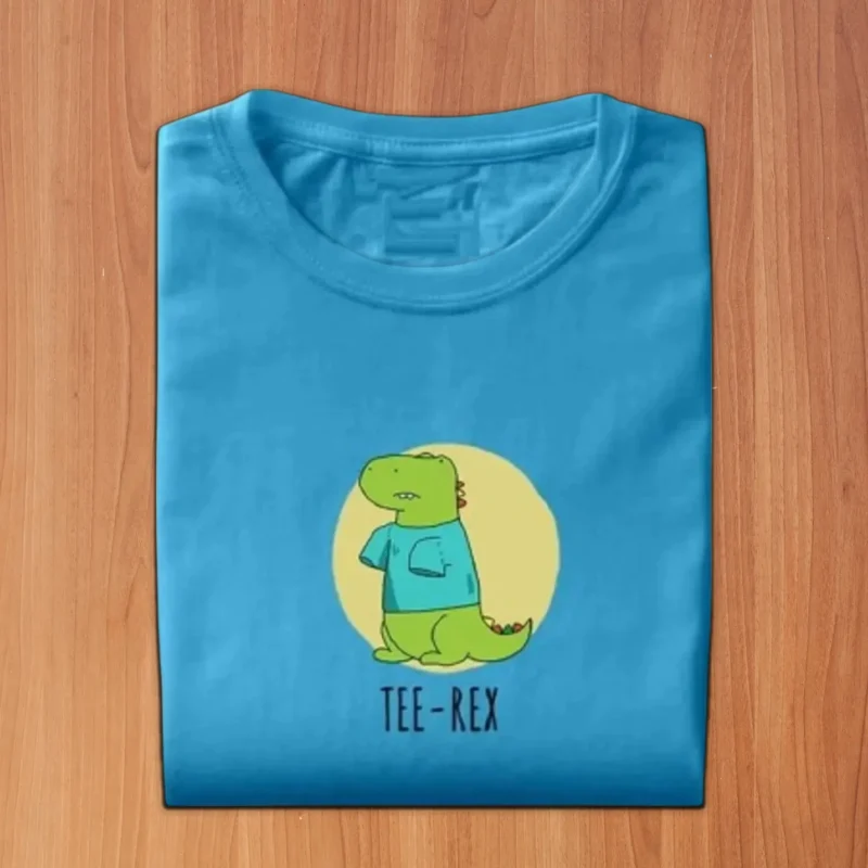 Tee Rex Unisex Round Neck Graphic T Shirt